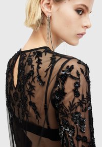 AllSaints GRETA - Maglietta a manica lunga - black