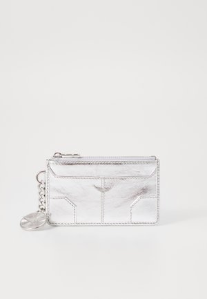 Zadig & Voltaire SUNNY CARD VINTAGE - Wallet - silver-coloured