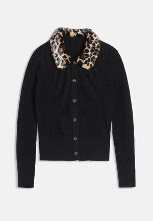 Luisa Spagnoli, MARSELA - Cardigan - nero var maculato marrone
