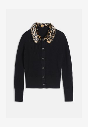 Luisa Spagnoli, MARSELA - Cardigan - nero var maculato marrone
