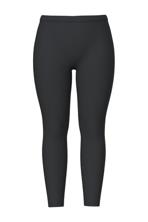 Ulla Popken, RUNDUM-GUMMIBUND - Leggings - Trousers - black