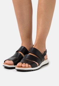 Caprice Sandaler - black