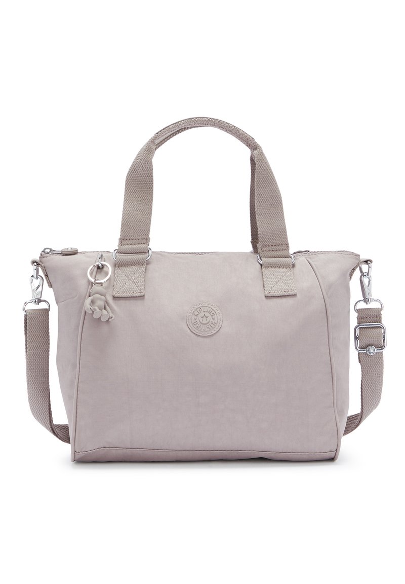 Sac à Bandoulière Kipling Amiren Matelassé Gris Souris - Neuf Sans Étiquette