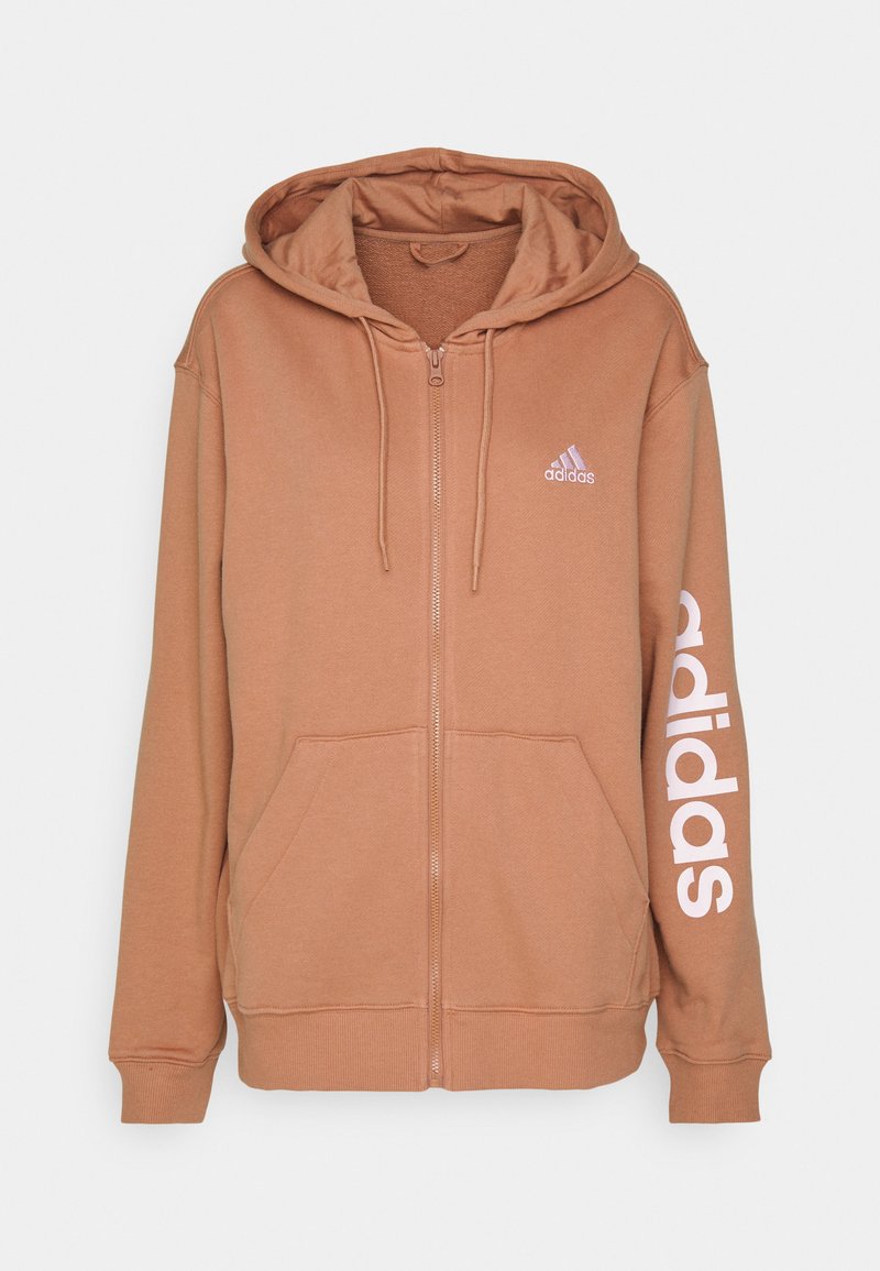 Adidas originals hoodie clear brown Clearance