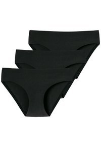 Schiesser 3 PACK - Briefs - schwarz