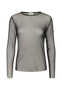 Kaffe Maglietta a manica lunga - black deep/nero