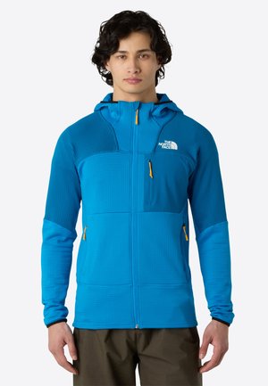 M STORMGAP POWERGRID HOODIE - Cycling jacket - skyline blue adriatic b