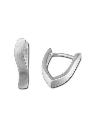 SilberDream CREOLEN WELLE SILBER - Earrings - silberfarben