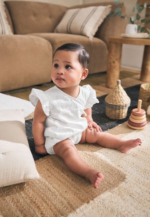 Next, REGULAR FIT - BROIDERIE BABY ROMPER . - Haalari - white