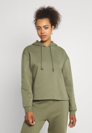 Hoodie - deep lichen green
