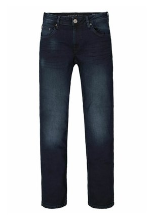 Garcia RUSSO 611 TAPERED - Straight leg jeans - dark used