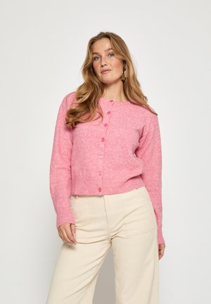 Kardigán - cashmere rose melange - rosa