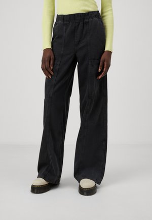 UTILITY EASY WIDE LEG MAXWELL - Wide Leg - black