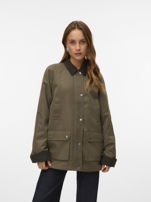 Vero Moda VMWALES JACKET - Talvejope - grape leaf
