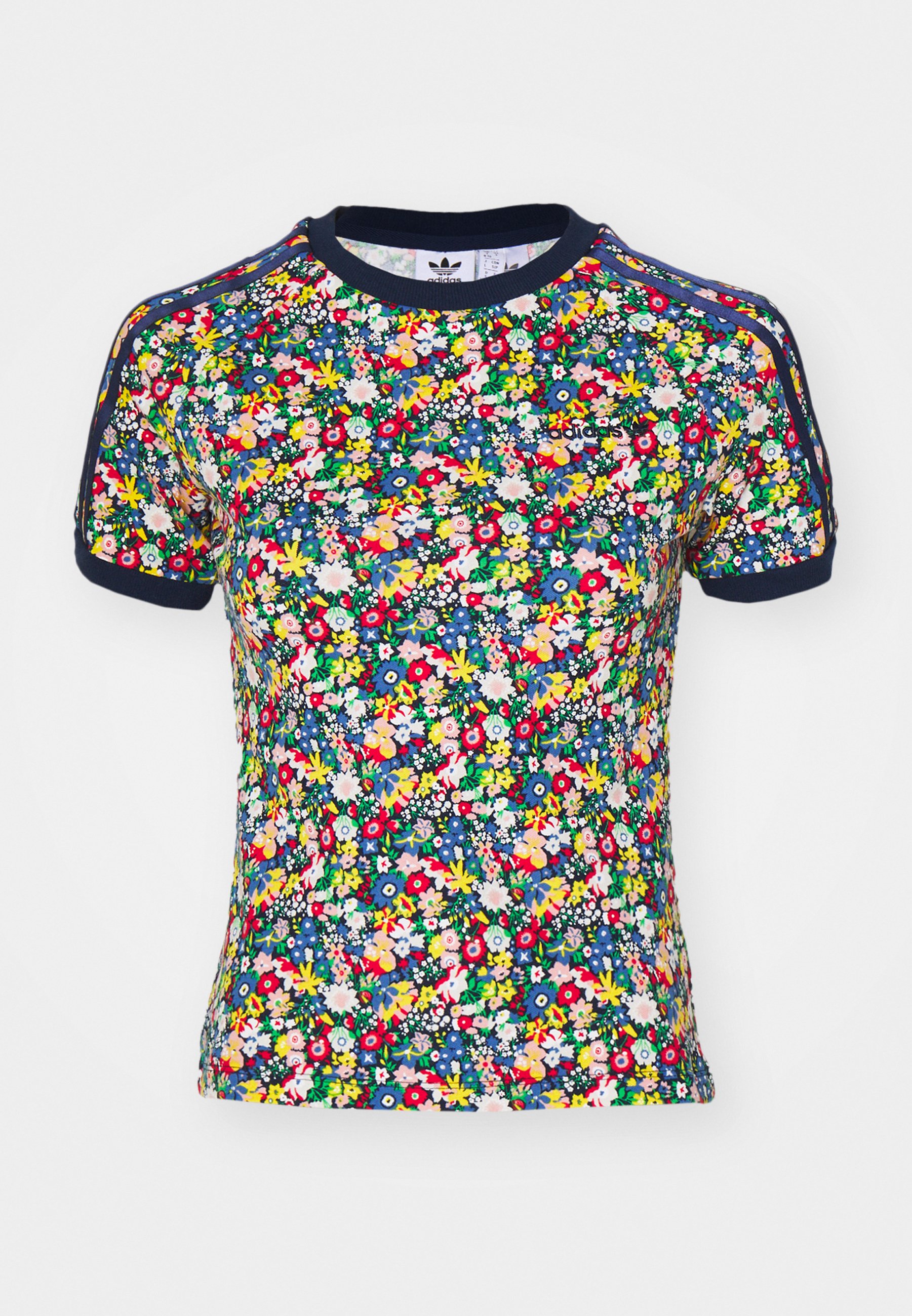 売れ筋商品|||アディダスオリジナルス Tシャツ レディース トップス LIBERTY CALI - Print T-shirt - multicolor/night indigo Women's T-shirts adidas Originals X Liberty London Cali Tee
