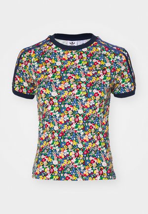 adidas Originals LIBERTY LONDON CALIFORNIA - Print T-shirt - multicolor/night indigo