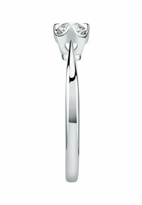 CHRIST Ring - weißgoldfarben