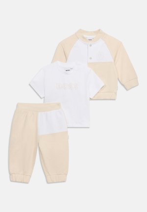 NEWBORN SET - Potiskana majica - new beige