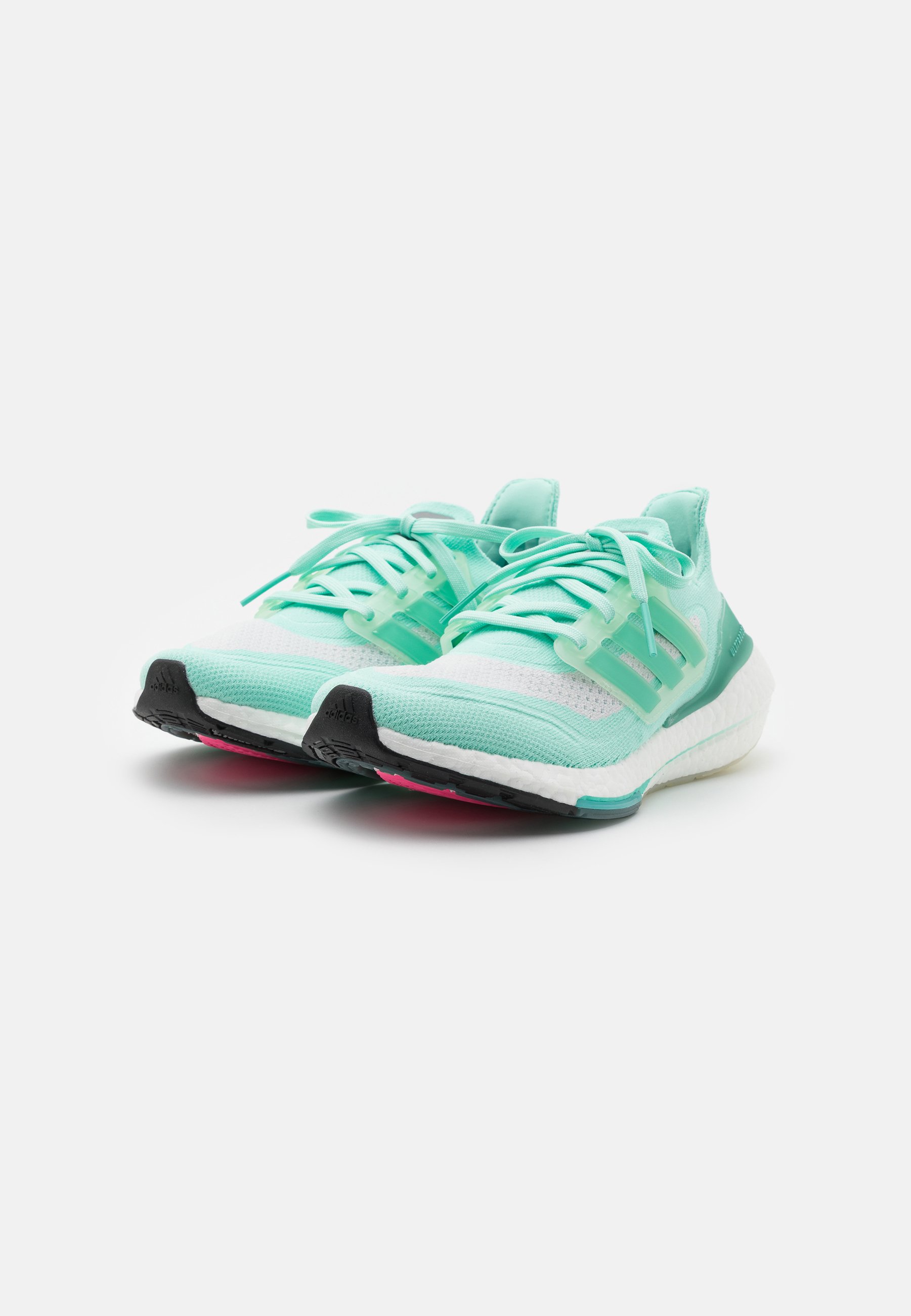 adidas Performance ULTRABOOST 21 - Chaussures de running neutres - clear  mint/acid mint/crystal white/menthe - ZALANDO.FR