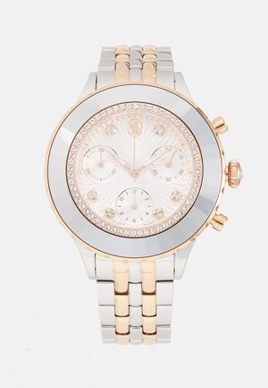 OCTEA  - Chronograaf - silver-coloured/rosegold-coloured