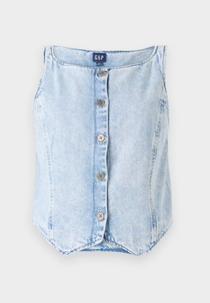 GAP, VEST - Bodywarmer - light wash
