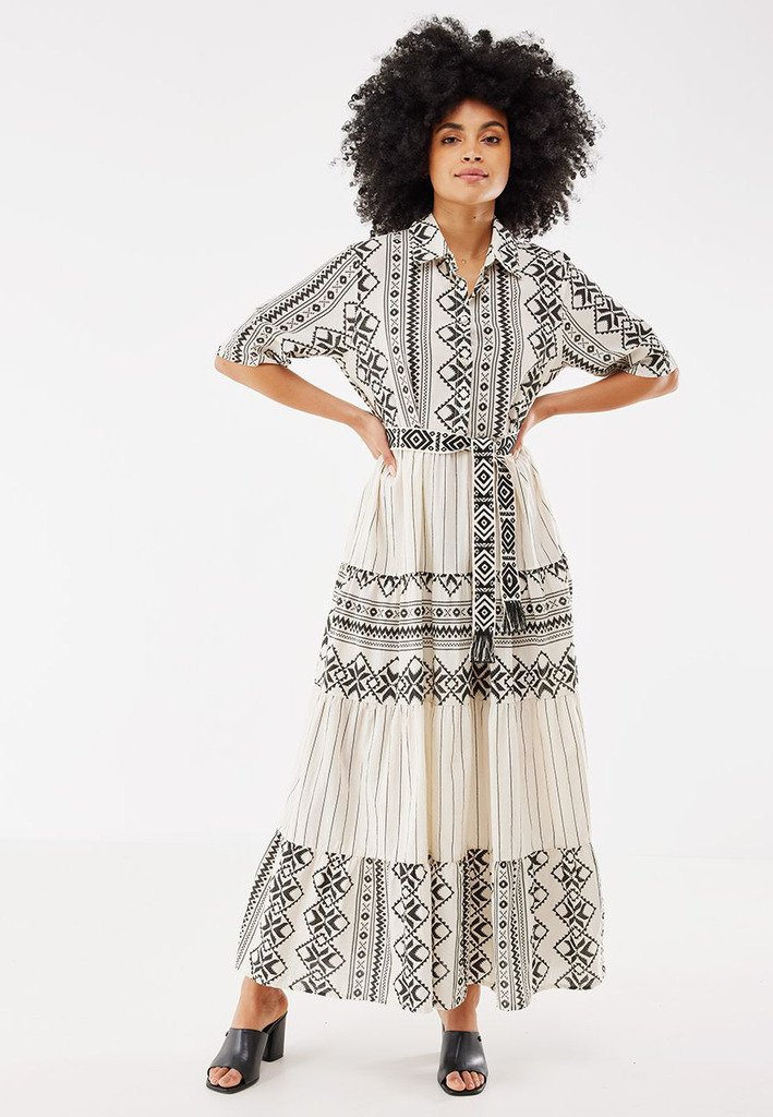 Mexx Maxikleid - off white/offwhite - Zalando.de