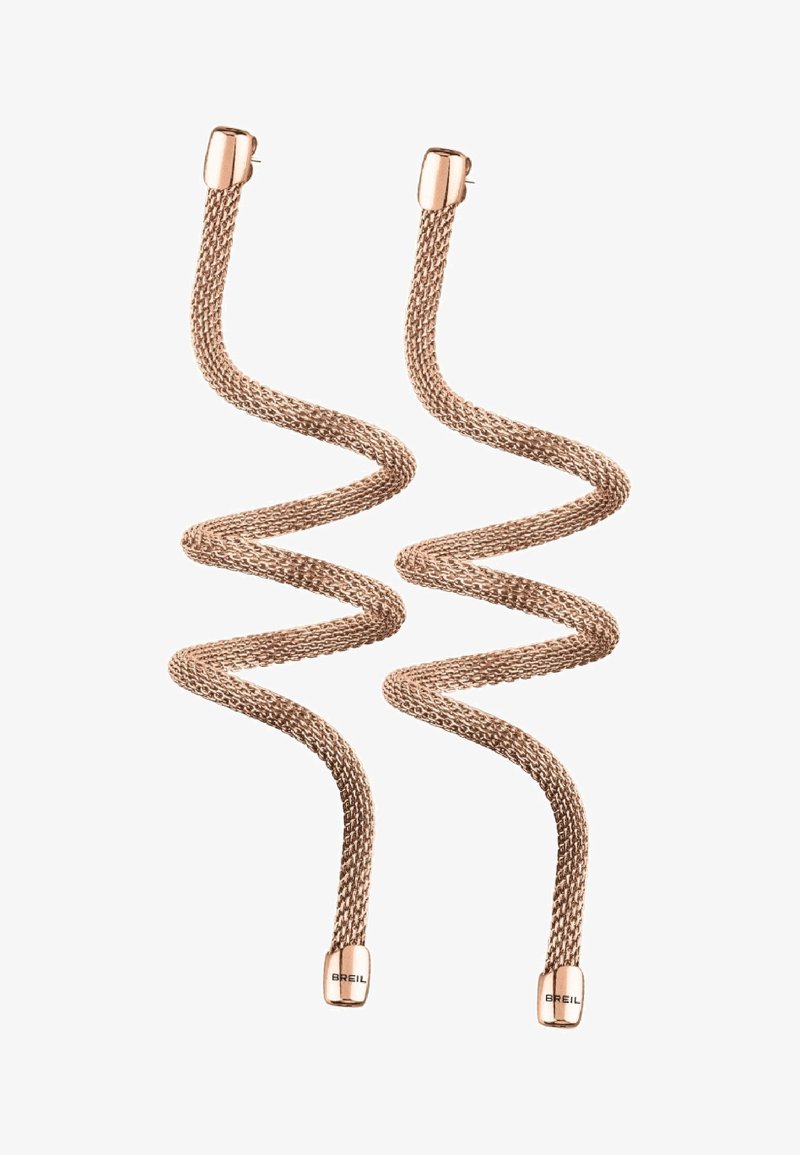 Breil NEW SNAKE - Øreringe - rose