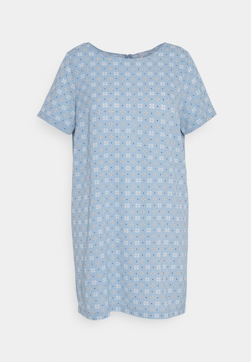 Damen Freizeitkleider | ONLY Carmakoma CARLUXMILLE TUNIC DRESS Freizeitkleid faded denim/blau - LX12154 Damen Freizeitkleider | ONLY Carmakoma CARLUXMILLE TUNIC DRESS Freizeitkleid faded denim/blau - LX12154