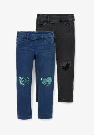 2 pack - Jeggings - schwarz