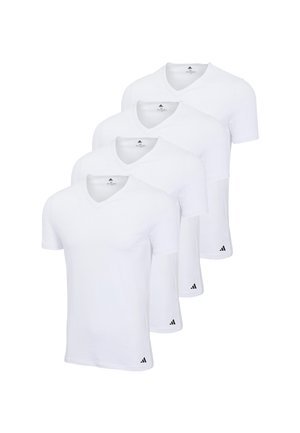 4ER PACK - Unterhemd/-shirt - weiß