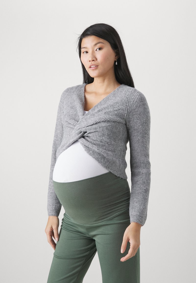 Even&Odd Maternity - Jumper - mottled grey, Enlarge