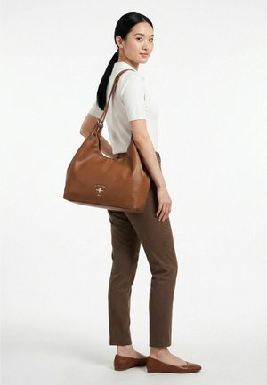U.S. Polo Assn., U.S. POLO ASSN. STANFORD SCHULTERTASCHE 33 CM - Borsa a mano - tan