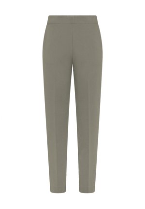Deha, TROUSERS IN MILANO RIB KNIT - TROUSERS - Bukser - grey