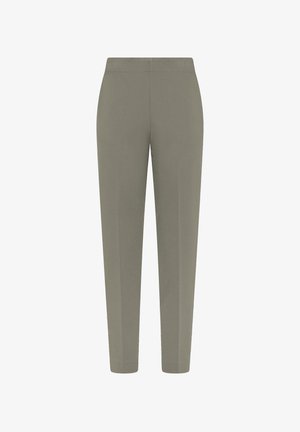 Deha, TROUSERS IN MILANO RIB KNIT - TROUSERS - Bukser - grey