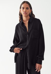 CALLI CUPRO - Camicia - black