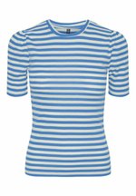 Pieces PCRUKA PUFF - T-shirt à manches longues - cloud dancer/blanc