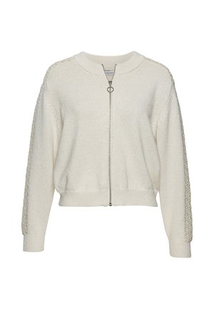 AJOUR - Strickjacke - creme