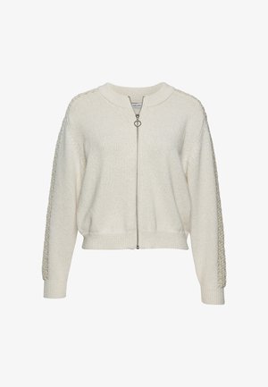 Vivance AJOUR - Strickjacke - creme