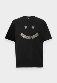 HAPPY - T-shirt imprimé - black