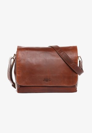 Messenger Bag van Buffelleer voor 15,6 Inch Laptops in Zwart Messenger Bag van Buffelleer voor 15,6 Inch Laptops in Zwart