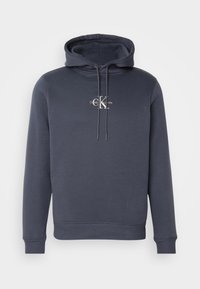 MONOLOGO HOODIE - Hoodie - ebony