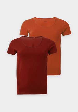 HUGO, TWIN 2 PACK - Caraco - open red