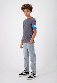 Black Bananas T-shirt print - charcoal