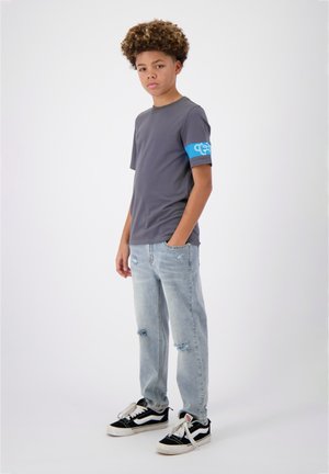Black Bananas T-shirt print - charcoal