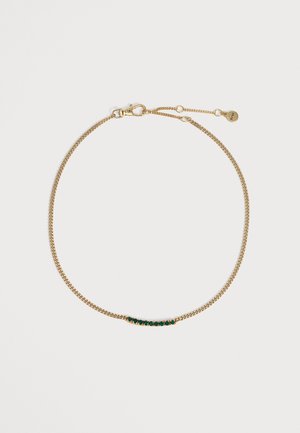DKNY, TENNIS - Necklace - gold-coloured/green