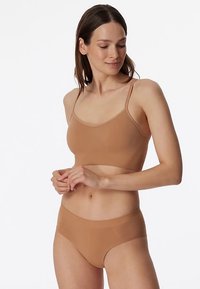 Schiesser CASUAL SEAMLESS - Kratke gaće - maple