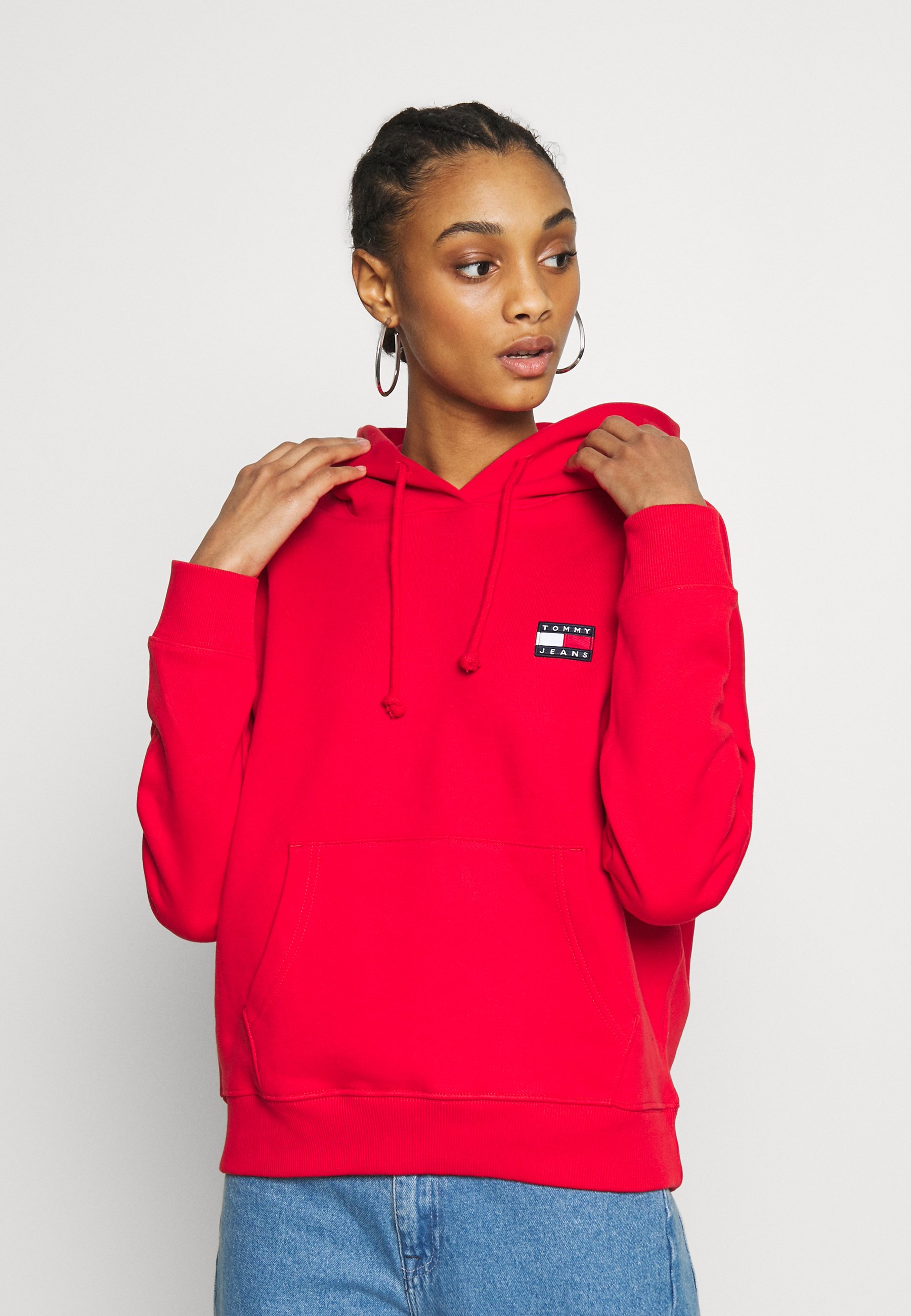 tommy jeans tommy badge hoodie