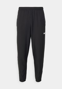 PANT - Jogginghose - black/silver