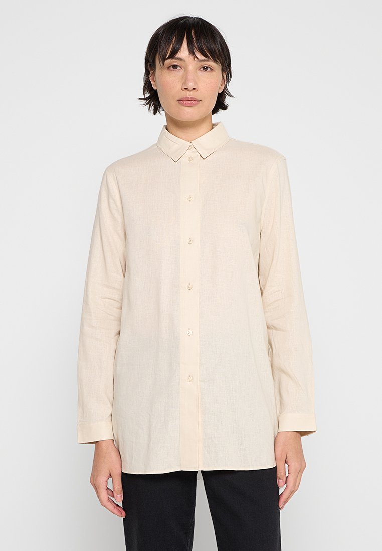 Armani Exchange Overhemdblouse beige