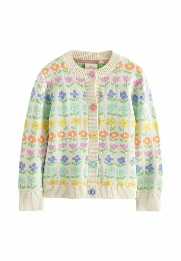 REGULAR FIT - FLORAL - Strickjacke